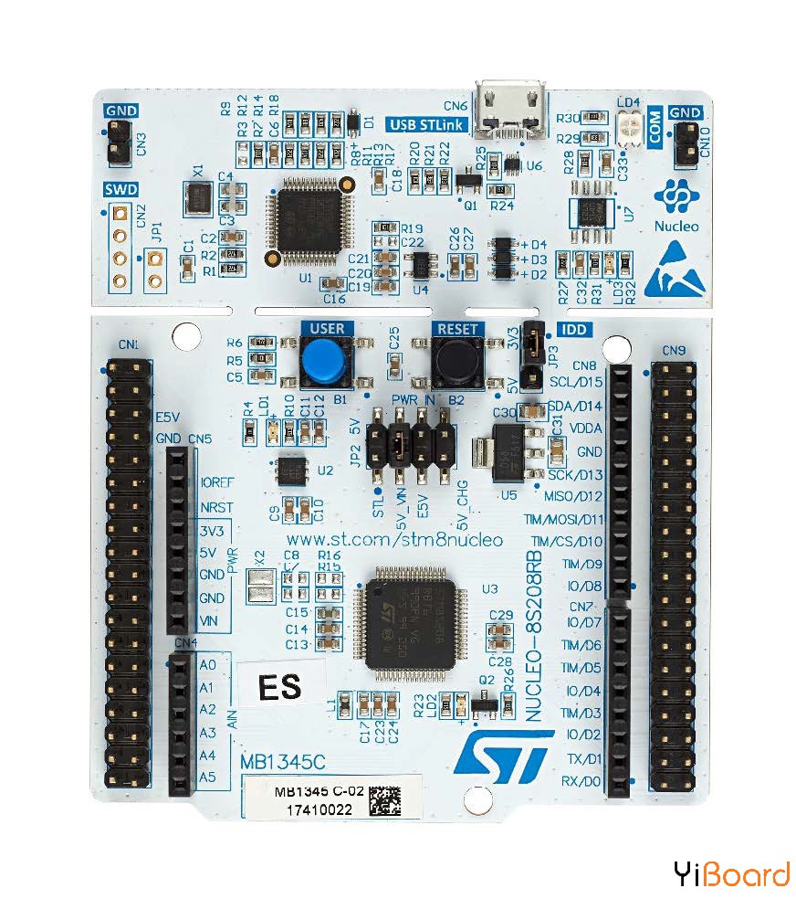 图1.   NUCLEO-8S208RB开发板.jpg