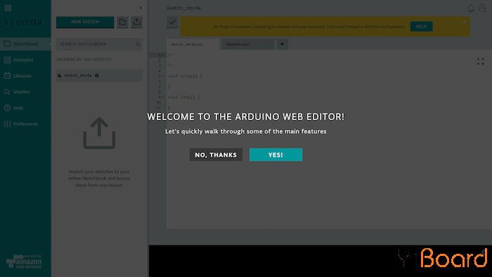 Arduino Web Editor welcome page.png