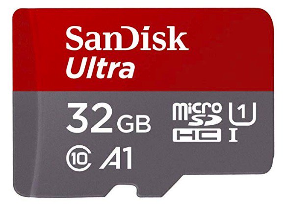 The SanDisk Ultra 32GB micro SD card..jpg