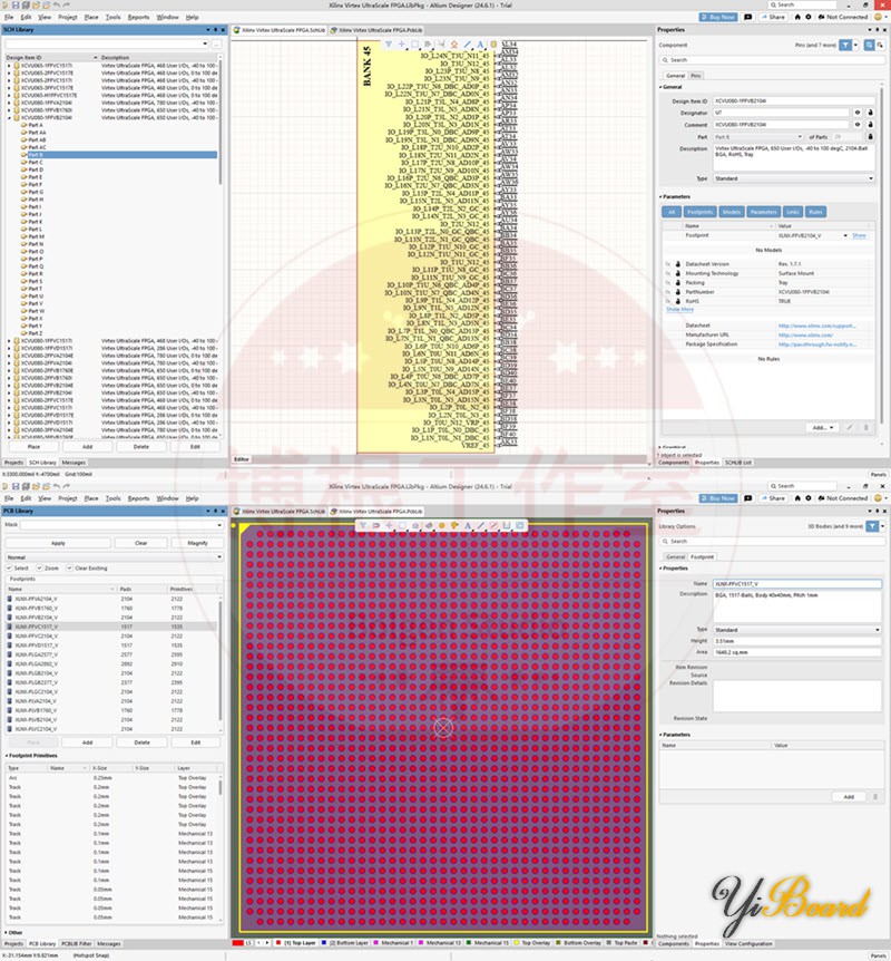 赛灵思Virtex UltraScale FPGA系列的PCB封装库.jpg